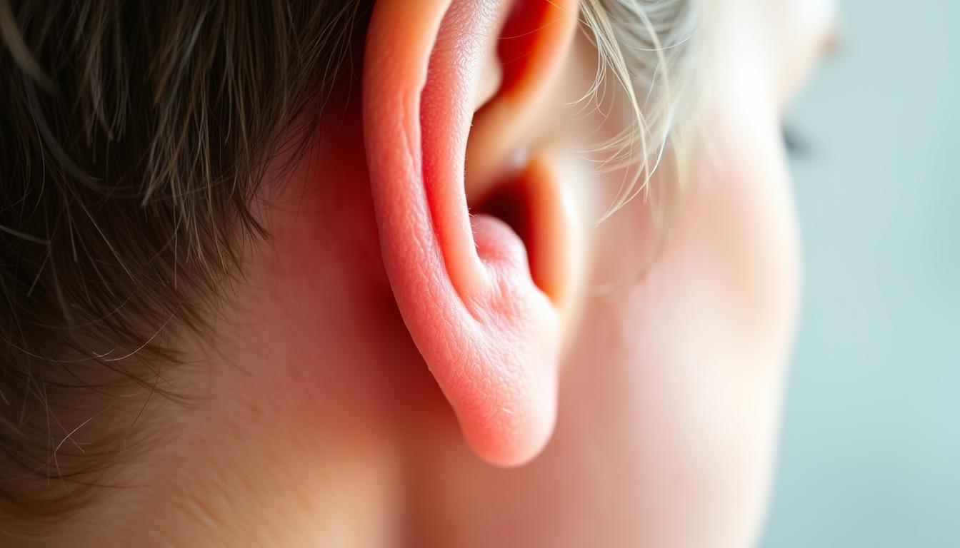 benjolan di belakang telinga