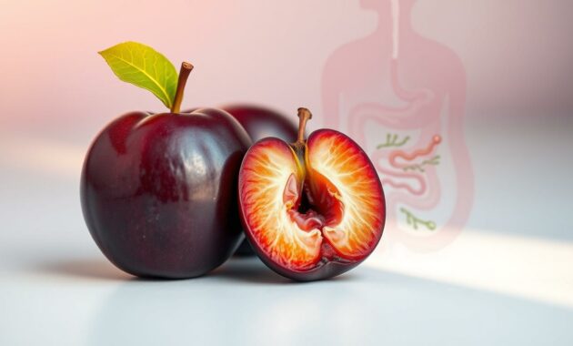 manfaat buah plum untuk kesehatan usus