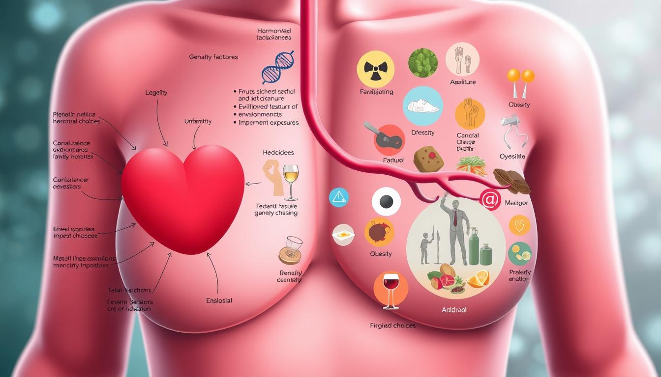 penyebab kanker payudara
