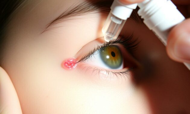 cara aplikasi obat mata bintitan